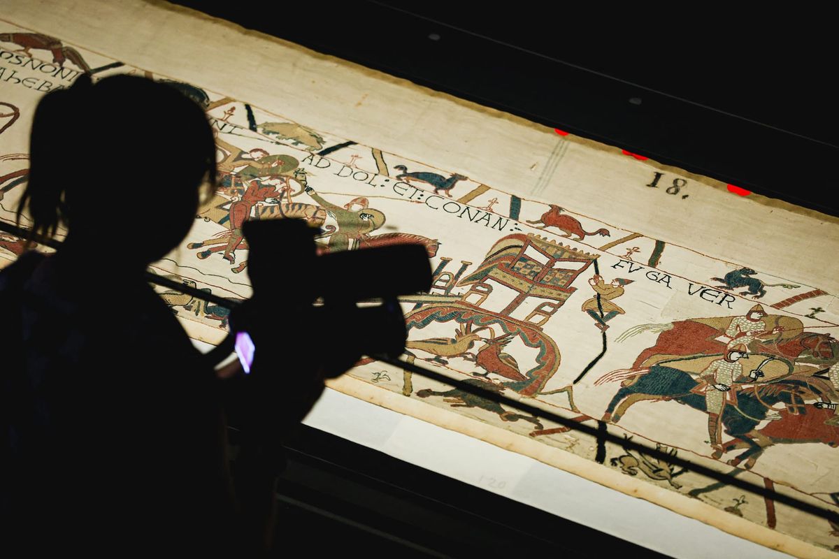 Visiting the Bayeux Tapestry? Put Your Camera Away