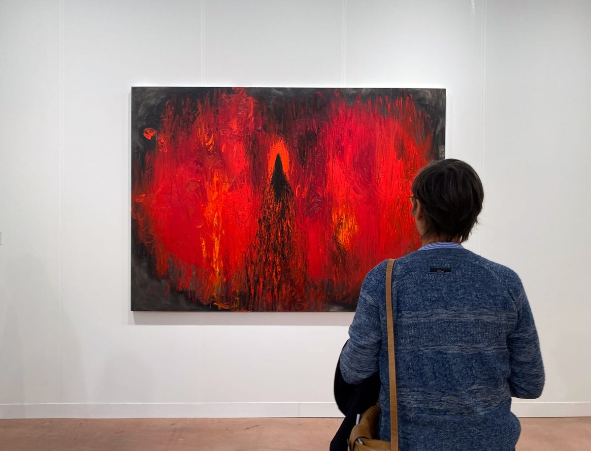 Portrait of a Paris Art Week on Fire