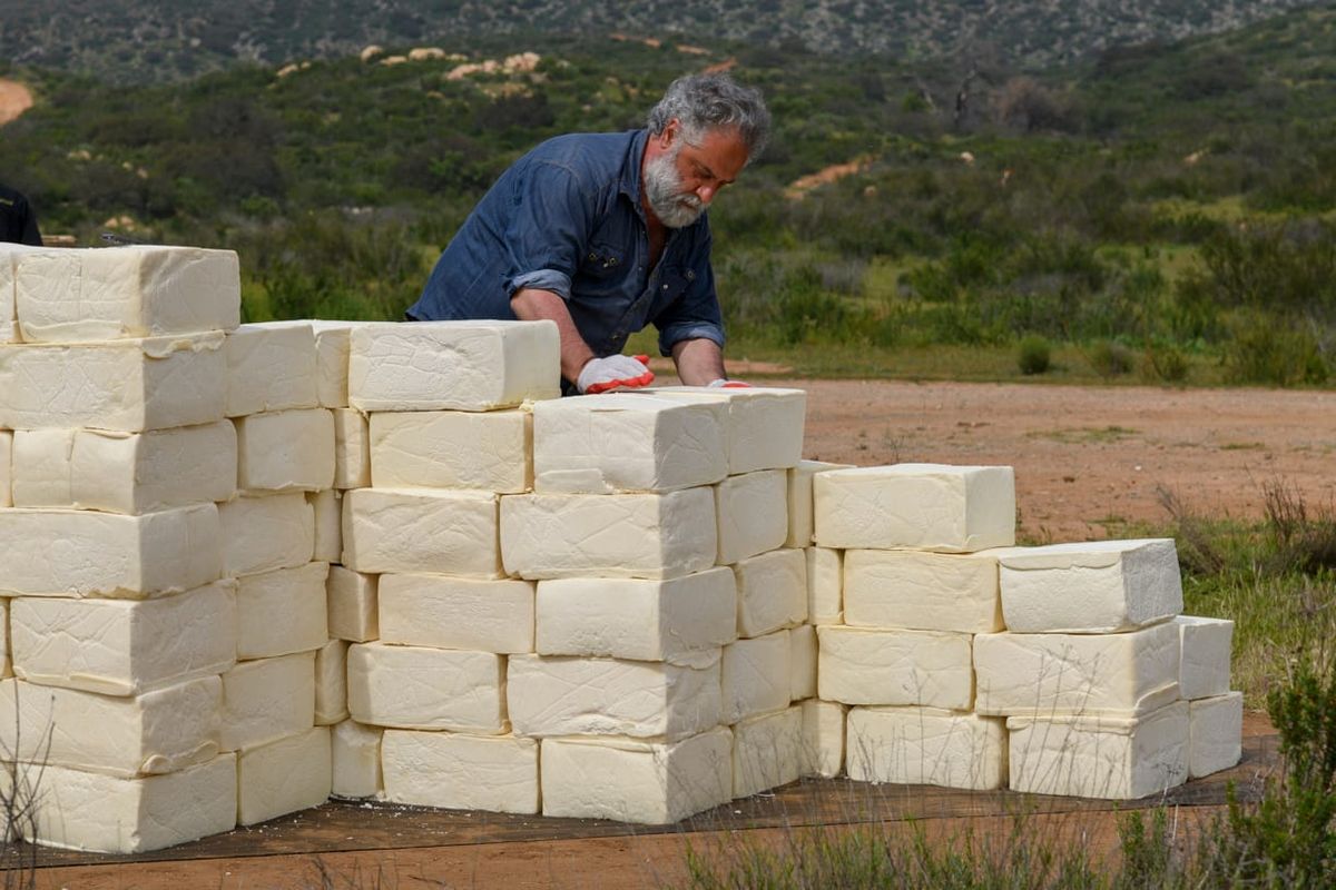 Artist Sues Trump’s Border Wall Contractors for Destroying His “Cheese Wall”