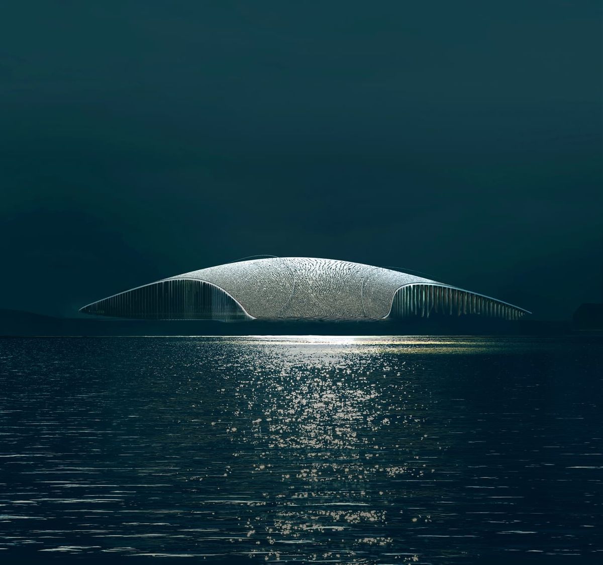 A Sleek, Whale-shaped Observatory to Watch Marine Life