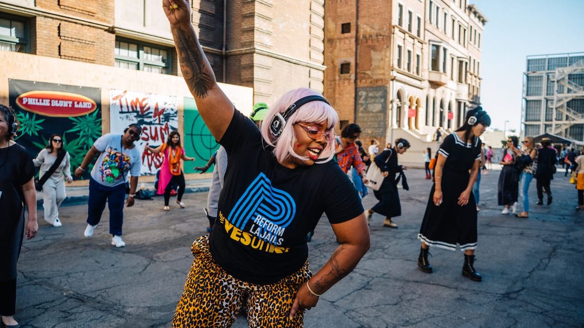 Boogie With Patrisse Cullors in a Virtual Electric Slide