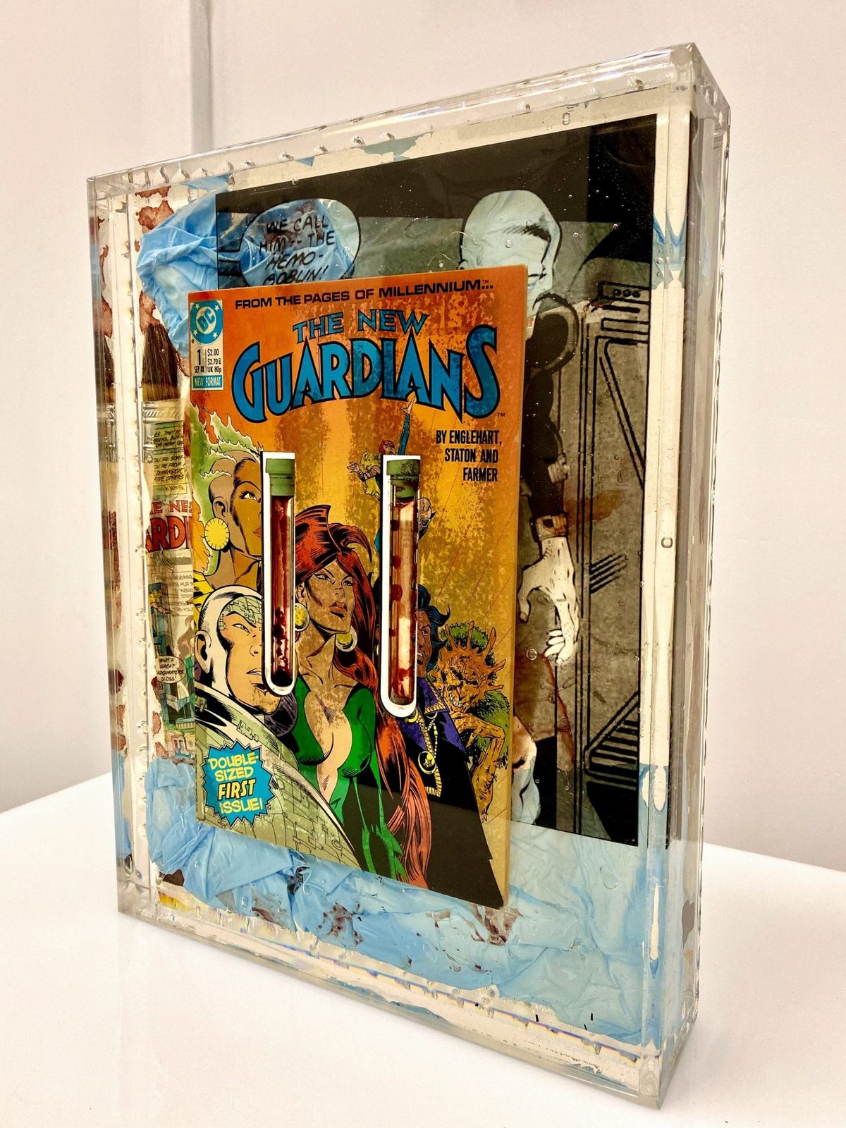 Jordan Eagles Critiques Medical Prejudice Against Queer Men Using Blood and Nostalgia