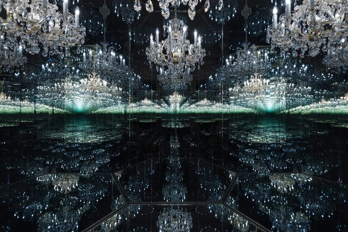 Standing Inside Yayoi Kusama’s Mind