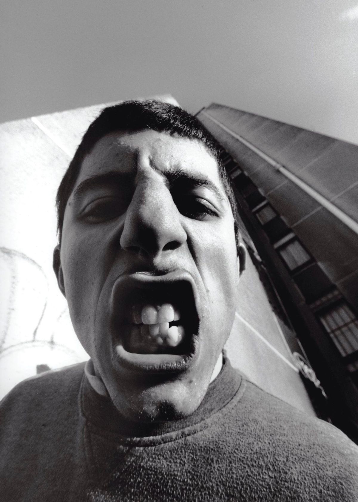 JR, Down the Barrel of the Camera