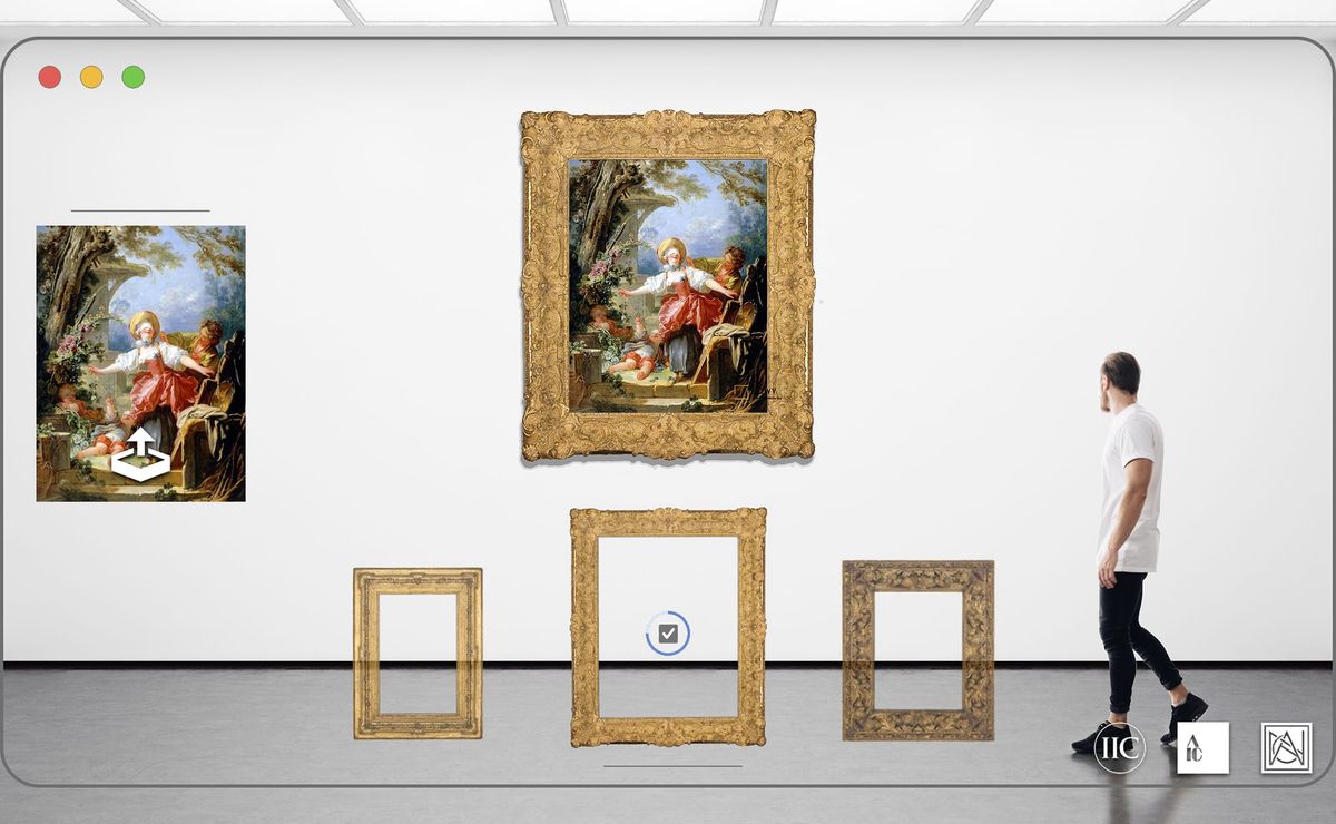 Lowy Virtual Framing Makes Framing Art Easy