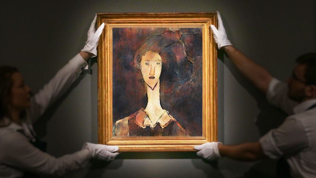 New Technology Reveals Hidden Modigliani Portrait