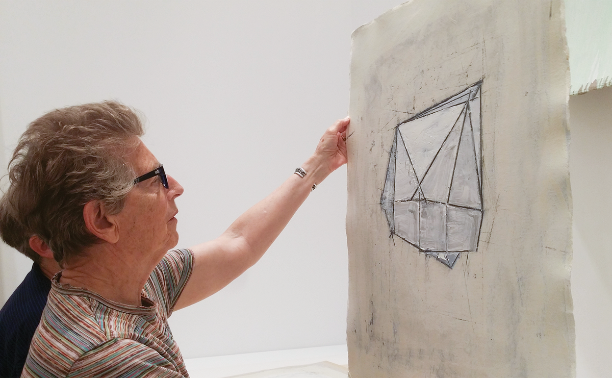 An Exhibition at Krannert Art Museum Delves Into Louise Fishman’s Works on Paper