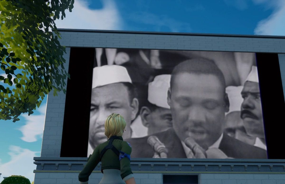 Fortnite Turns Martin Luther King Jr.’s Dream Into a Sci-fi Nightmare