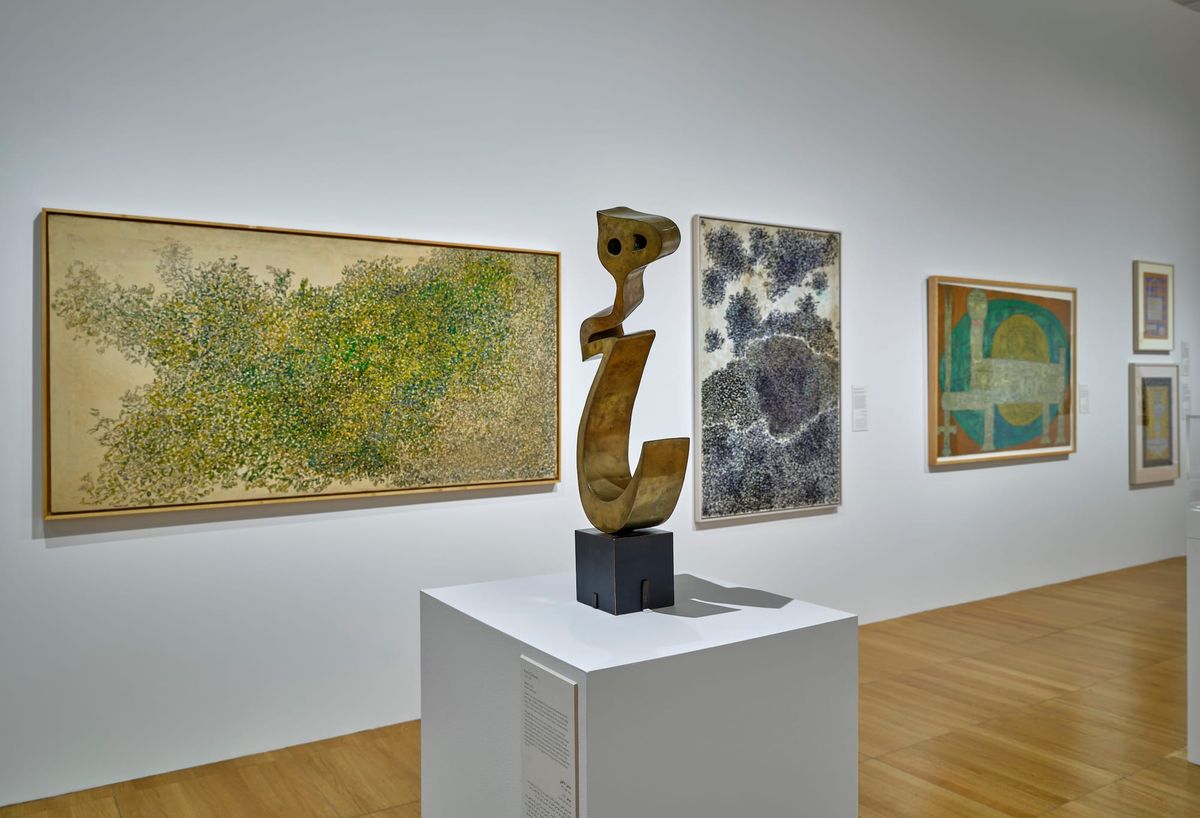 The NYUAD Art Gallery Shows Rare Collection of Work From 1960s Iran, Turkey, and India