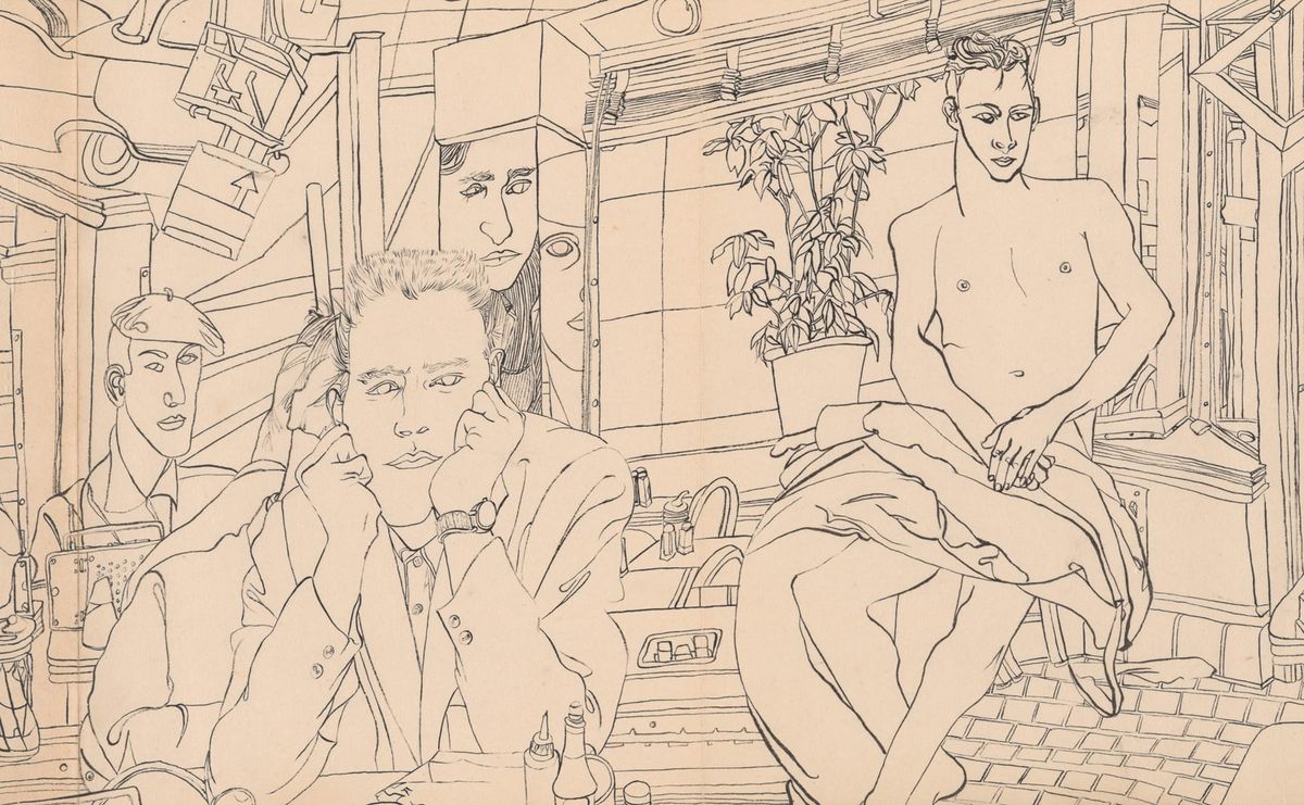 Rediscovered Beat-Era Artist Rick Barton’s Drawings Publicly Showcased for the First Time