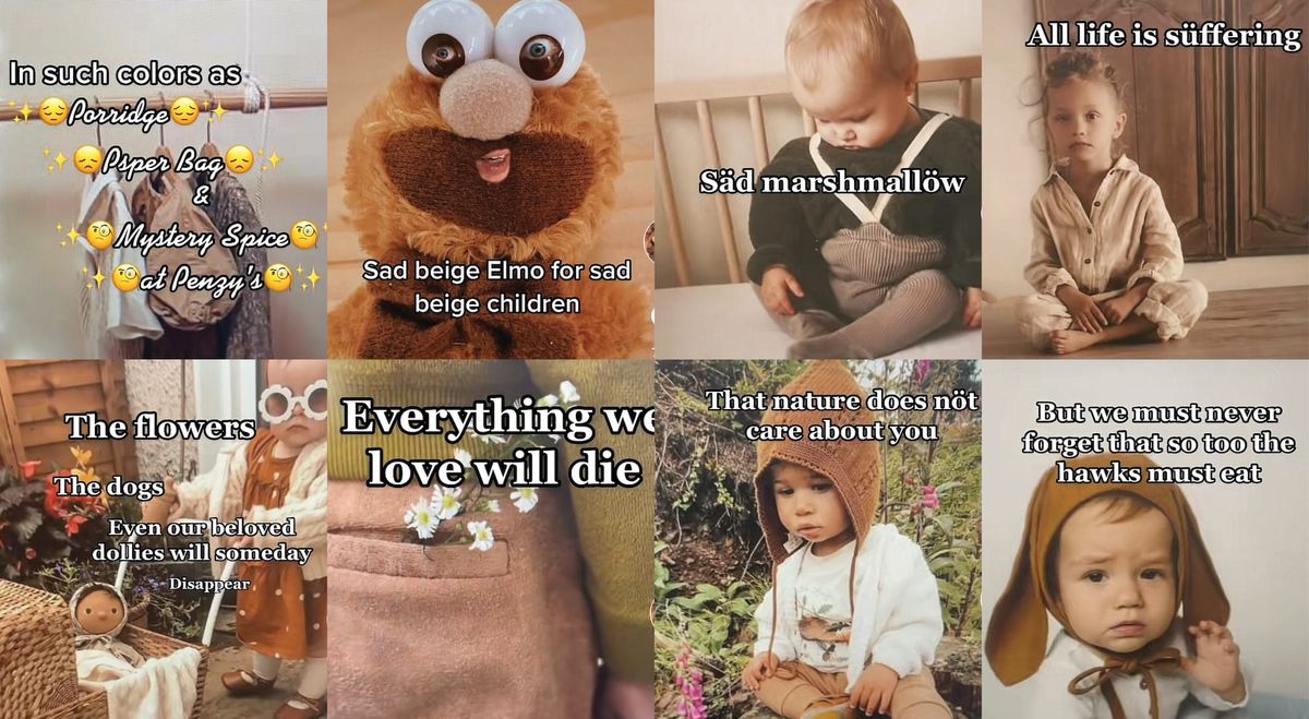 Is Bleak the New Look for a TikTok Childhood?