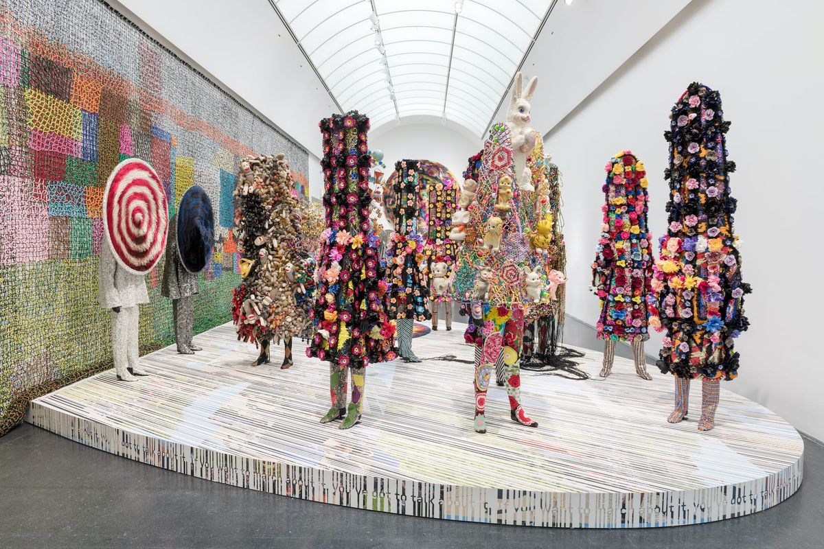 The Joyous Kitsch and Lingering Simmer of Nick Cave's Art