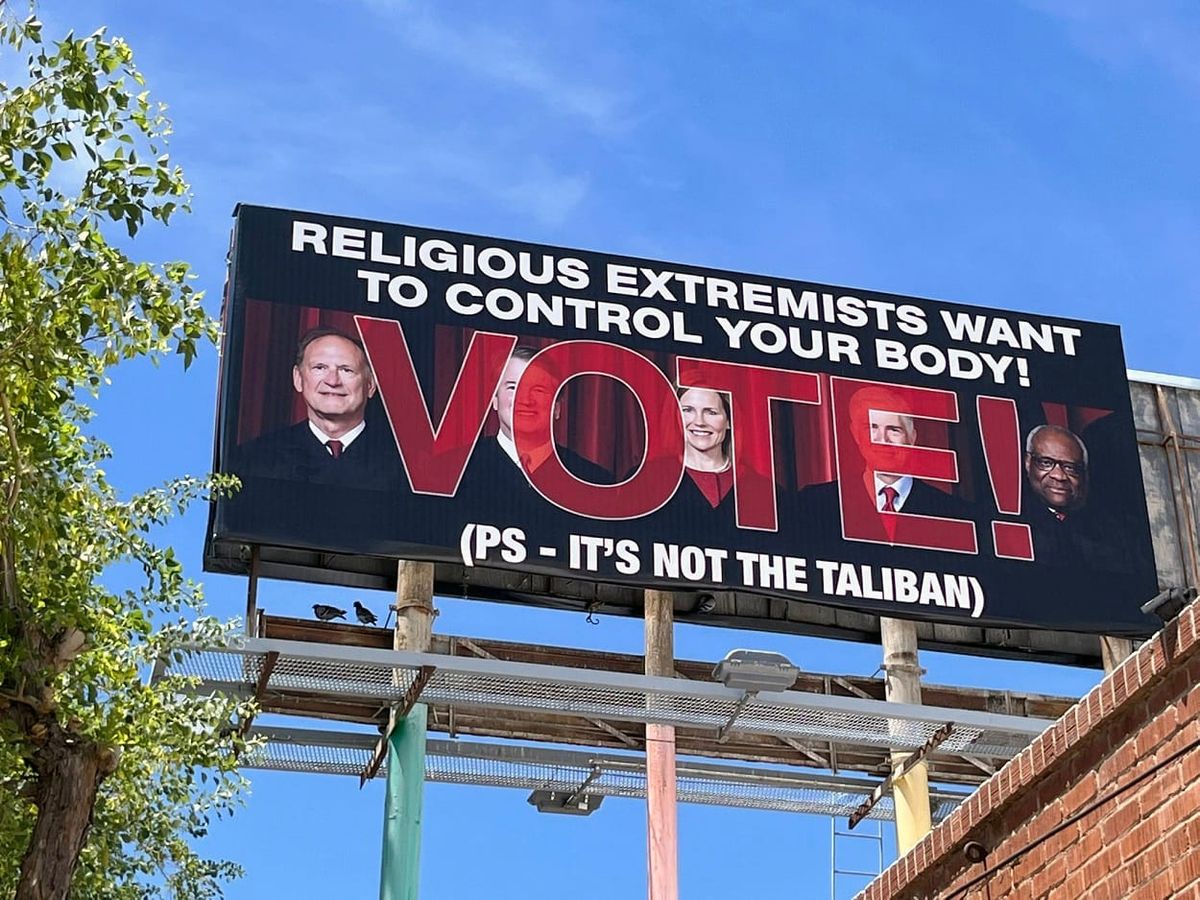 Billboard Art in Phoenix Is Tackling Abortion Bans