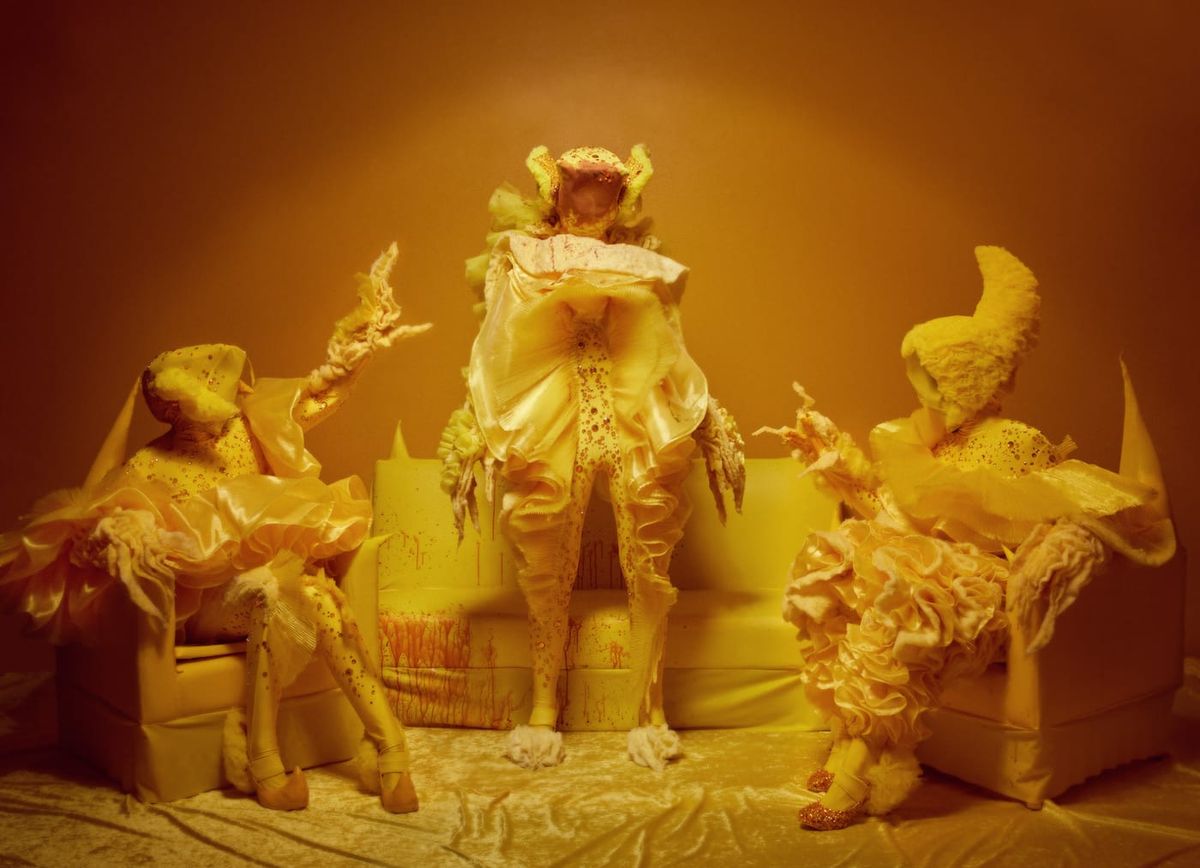 Beck+Col Bathe Their Critique of Capitalism in Buckets of Blood