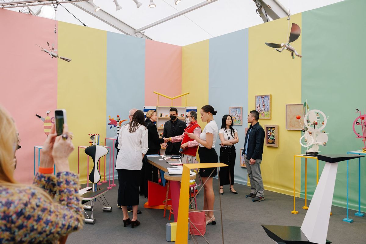 Tamales, Celebs, and Hungry Collectors at Frieze LA