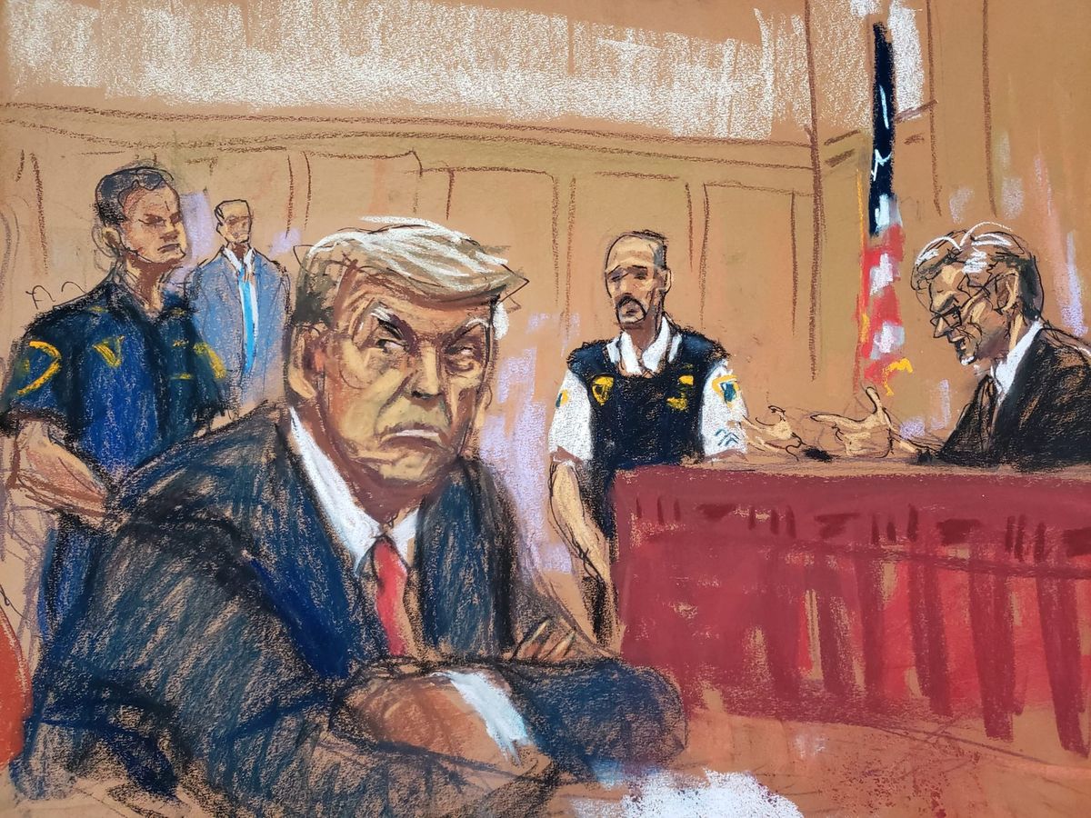 Courtroom Artist Jane Rosenberg On Her Viral Sketch of Trump
