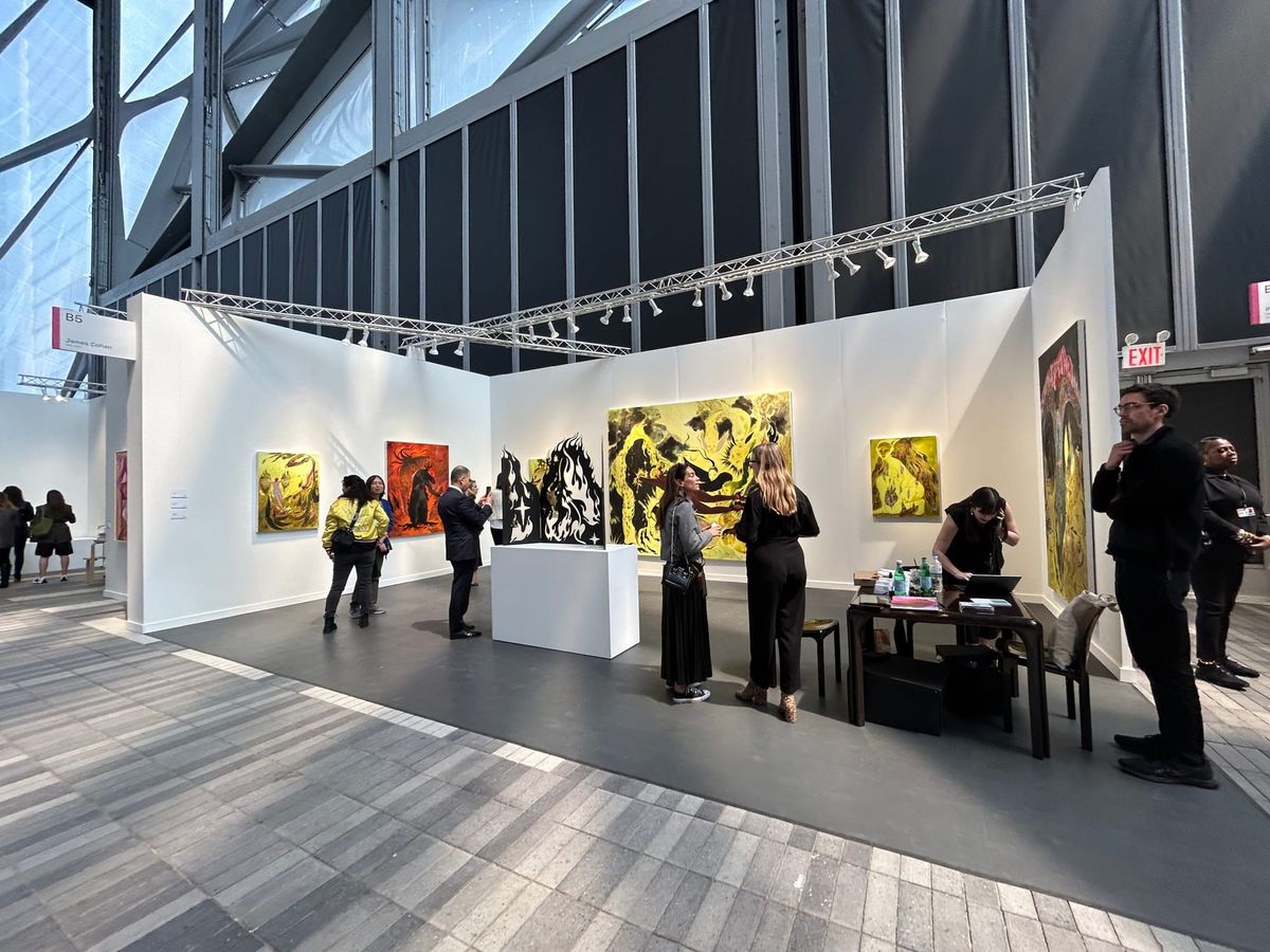 Who Goes to Frieze NY on a Thursday?