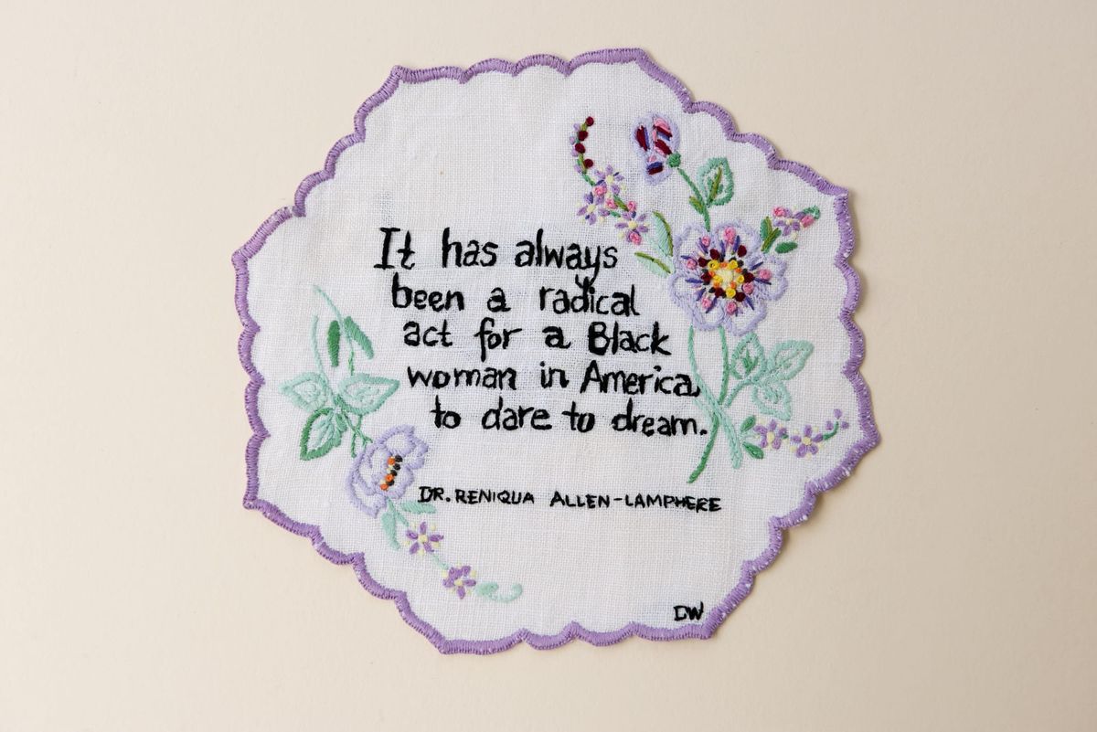 The Stitch Artist Helping Combat Media Fatigue