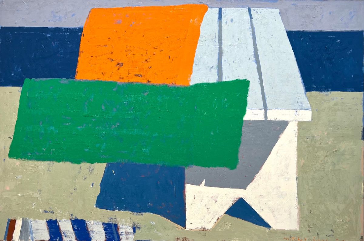 Paintings by Bay Area Artist Mitchell Johnson on View Now in Palo Alto and East Hampton