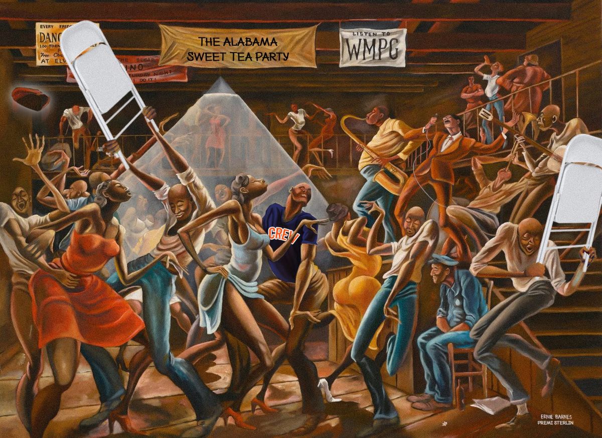 The Black History of the Montgomery Brawl Folding Chair