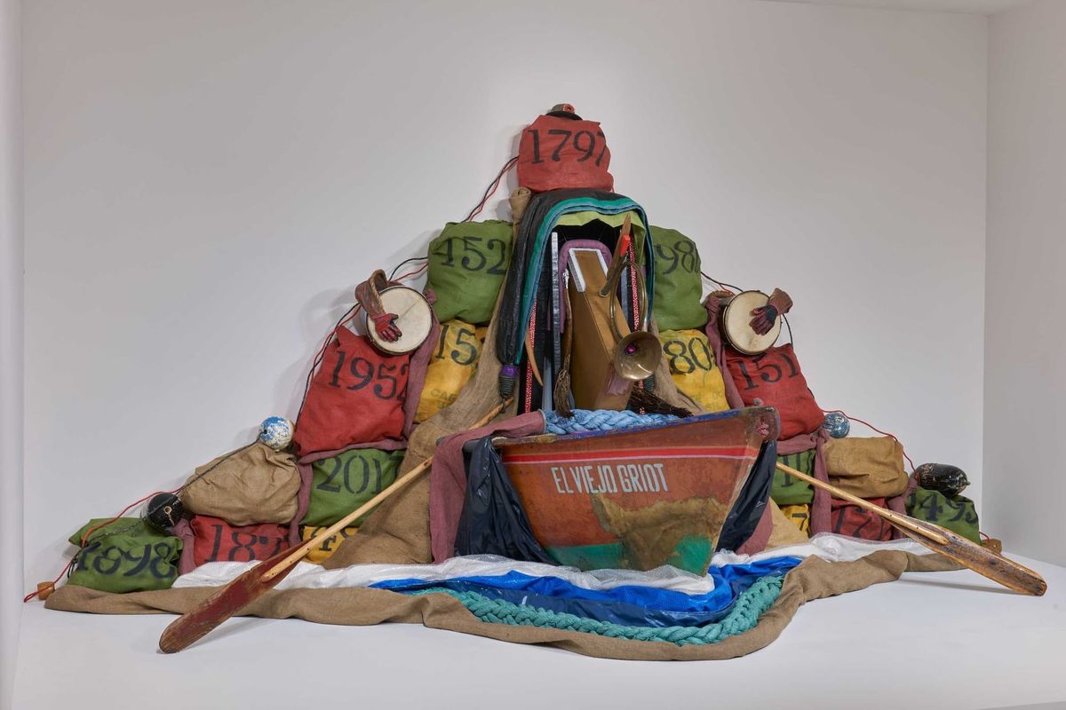 Daniel Lind-Ramos Transforms Waste into Totemic Assemblages