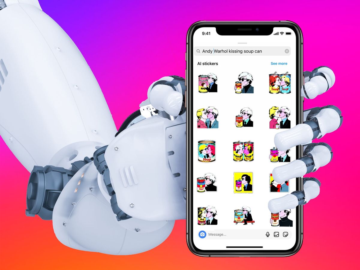 Meta's AI Sticker Generator Proves We Can't Be Trusted