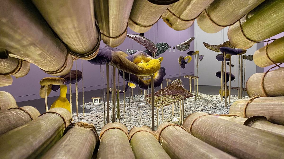 Lucia Monge Collaborates With Living Organisms for While a Leaf Breathes (Mientras una Hoja Respira)