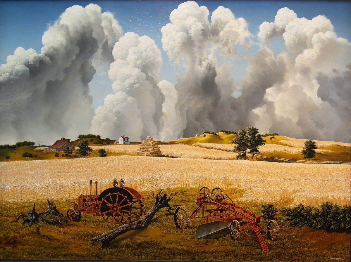 John Rogers Cox’s Somber Clouds