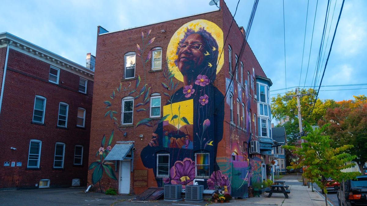 New Haven Mural Honors Prison Abolitionist Ruth Wilson Gilmore