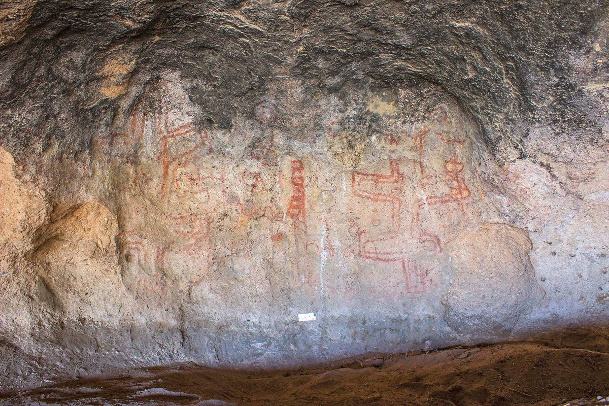 Enigmatic Patagonia Cave Art Dates Back Over 8,000 Years