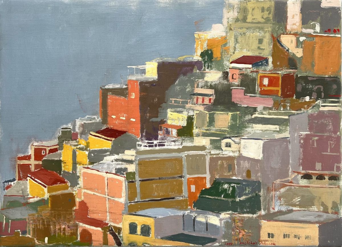 Mitchell Johnson Exhibits New Paintings From the Amalfi Coast
