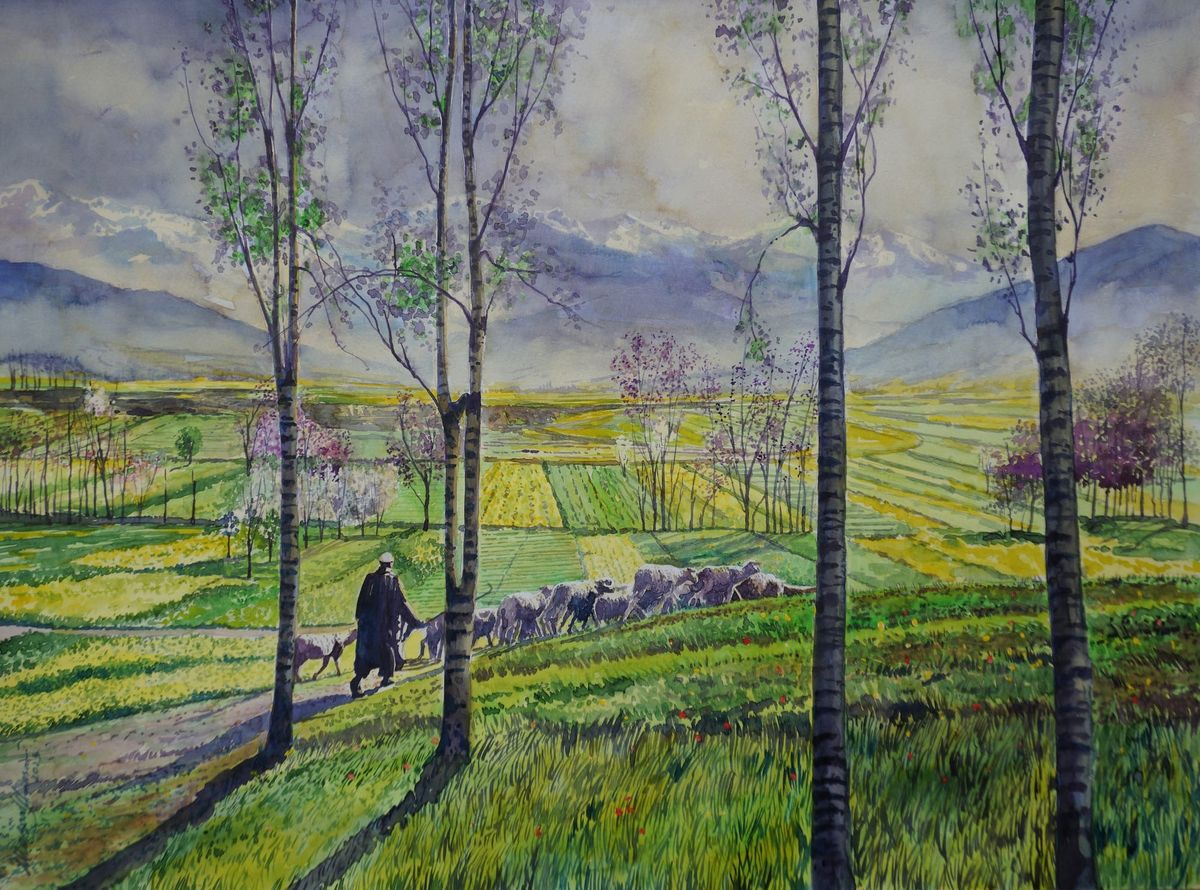 Envisioning Kashmir’s Future Through Paint and Verse