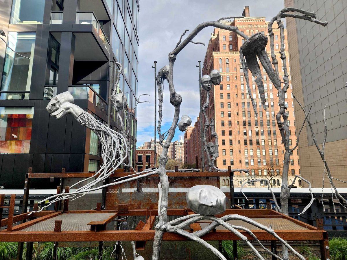 The Manhattan High Line Sprouts Heads and Branches