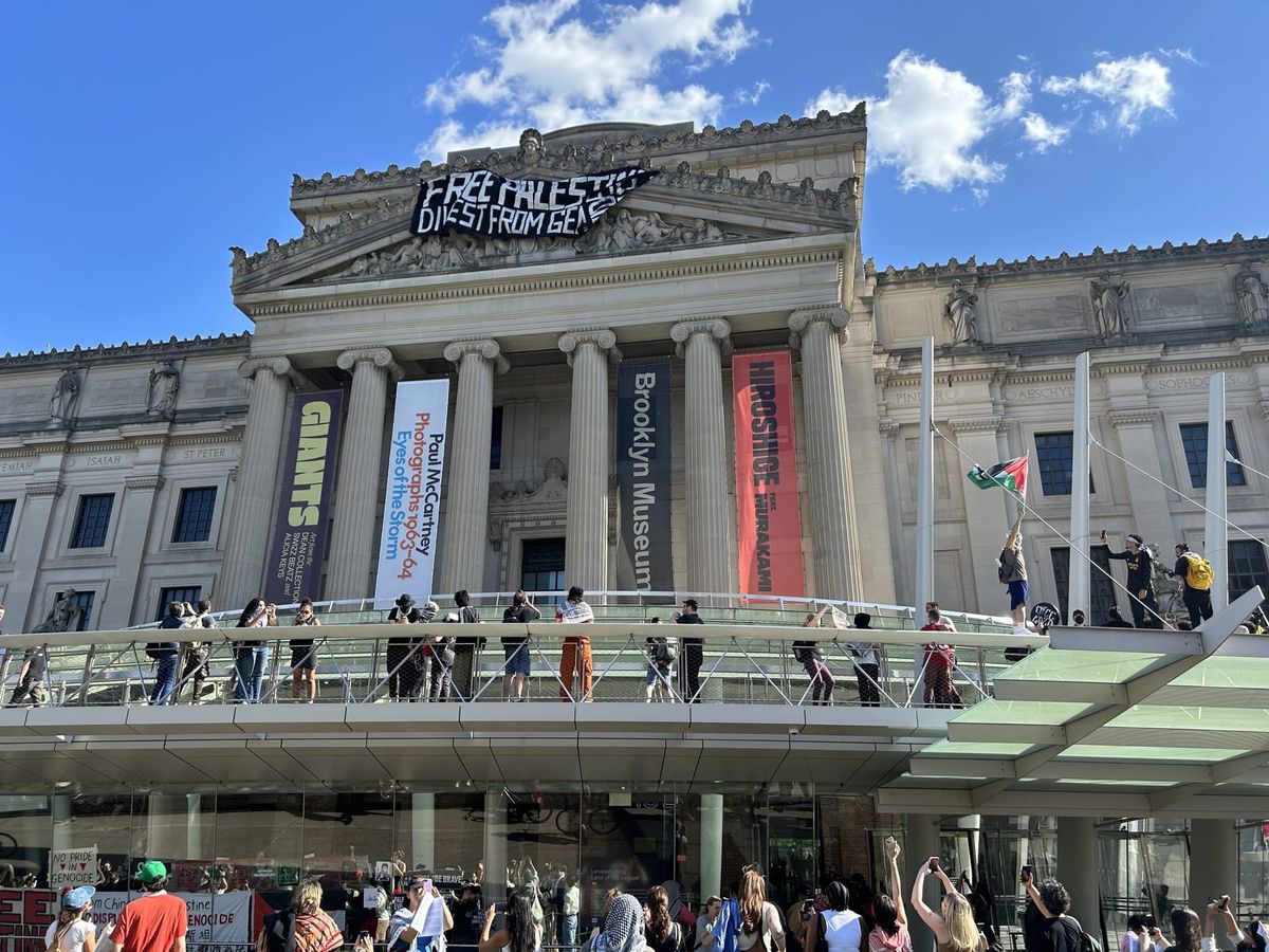 Hundreds Call on Brooklyn Museum to "Divest From Genocide"