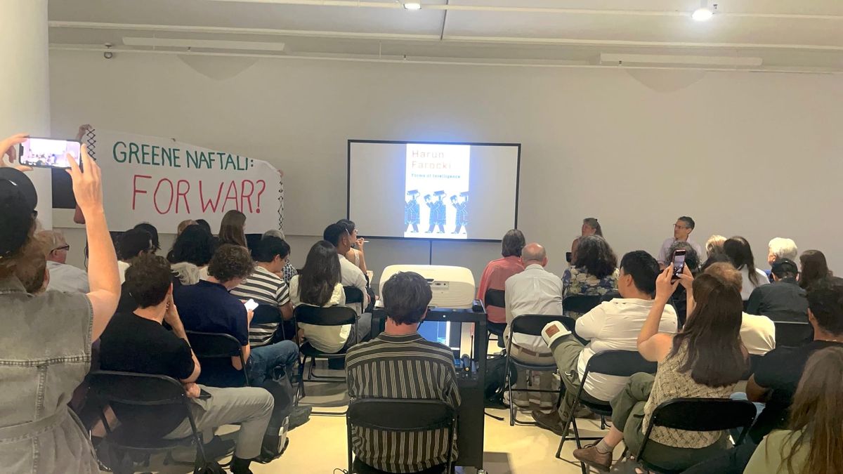 Activists Disrupt Gallery Event, Alleging Palestine’s Erasure From Exhibition