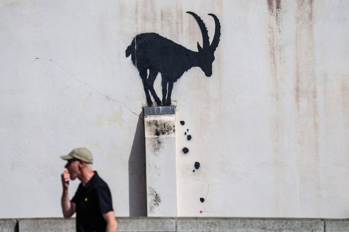 Could Banksy’s New Goat Mural in London Be a Palestine Symbol?