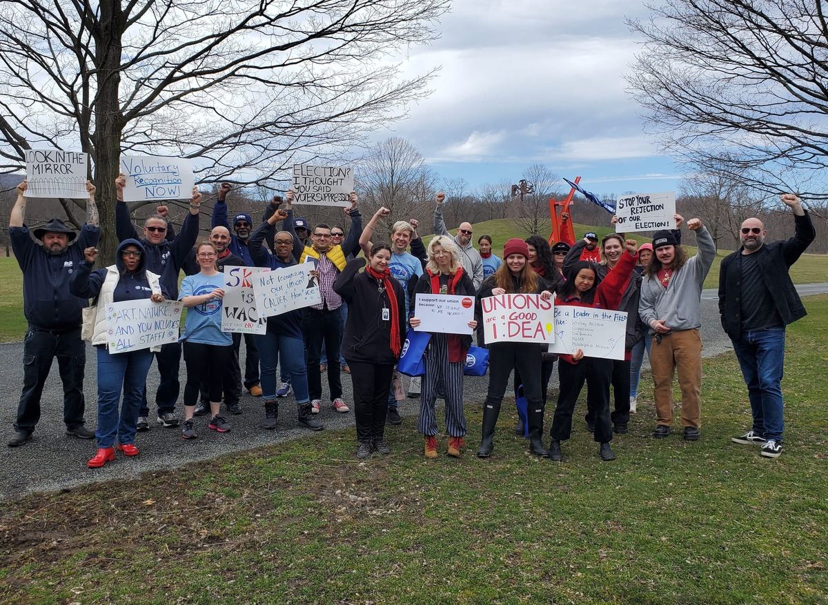 Storm King Art Center Workers Celebrate First Union Contracts