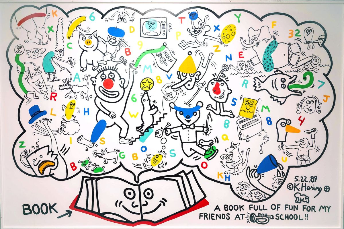 The Elementary School That Welcomed Keith Haring