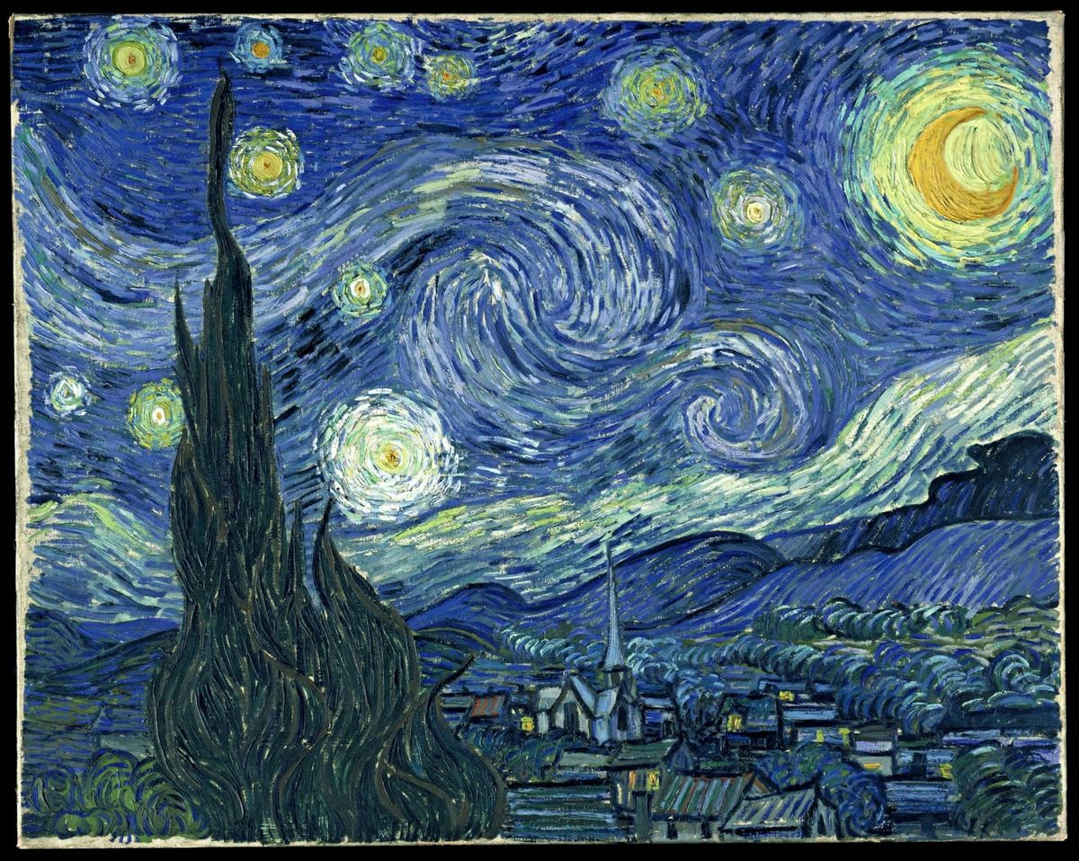 “The Starry Night” Follows Laws of Physics That Weren’t Discovered Yet