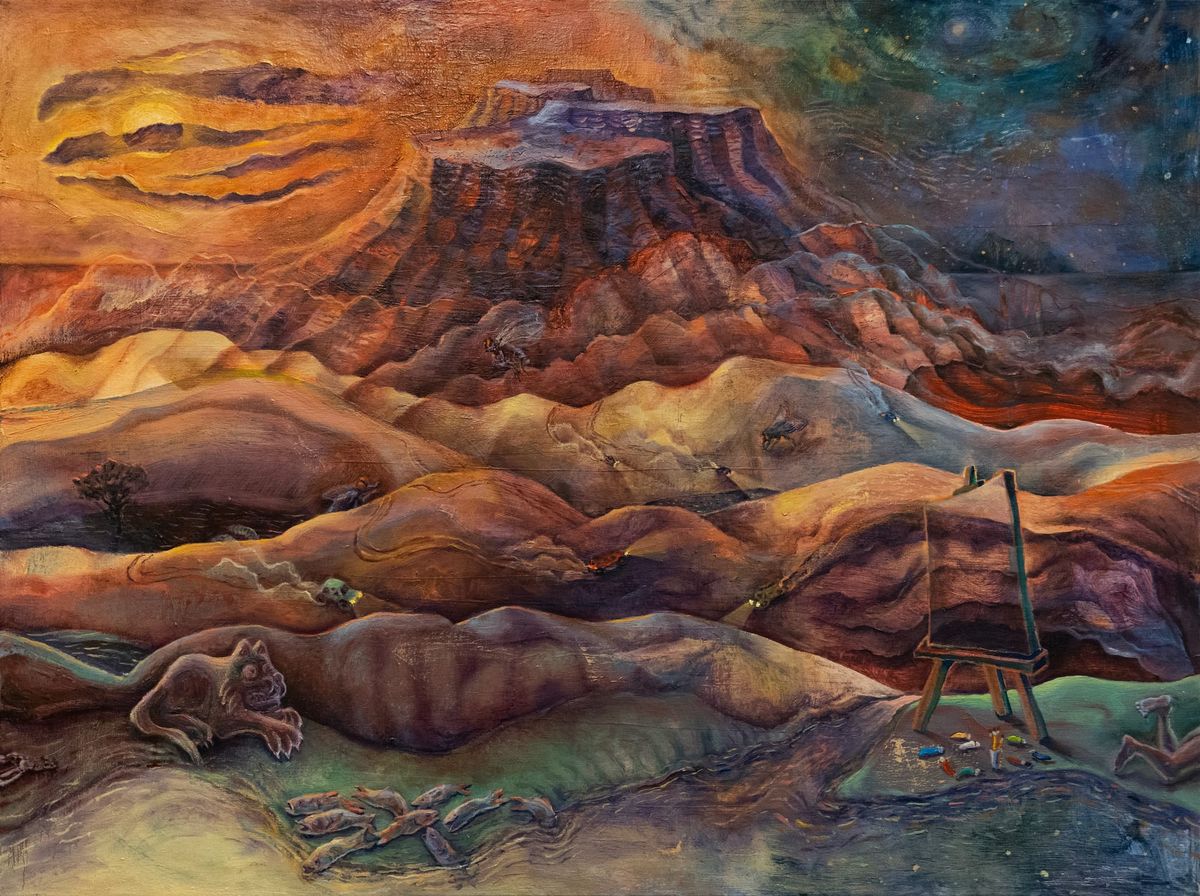 Kyle Larson’s Anxious Dreamscapes