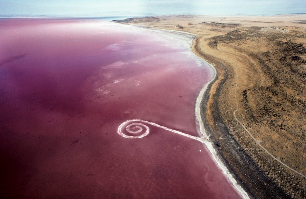 Robert Smithson’s “Spiral Jetty” Added to National Register of Historic Places