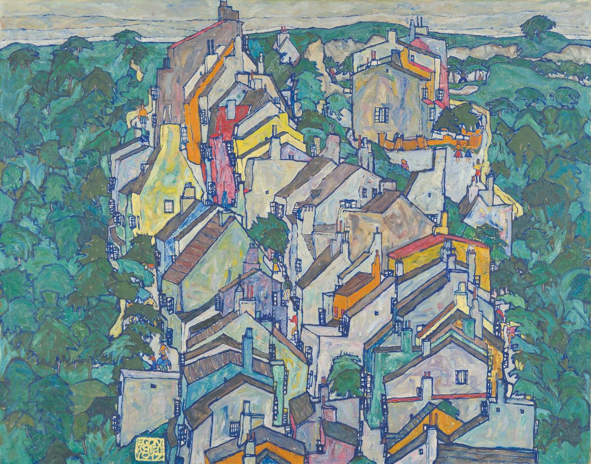 Egon Schiele’s Landscapes Tell a Winter’s Tale