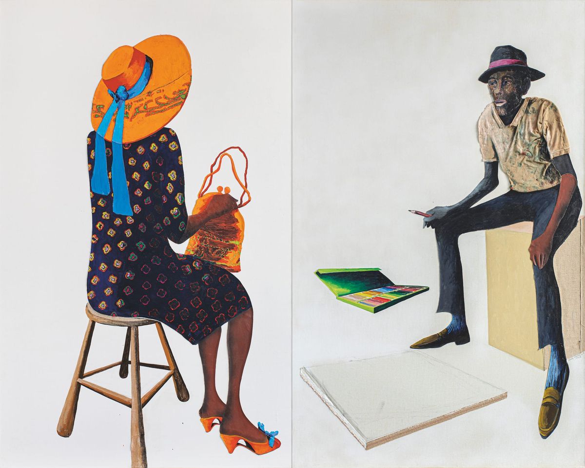 Benny Andrews Painted the Textures of Life