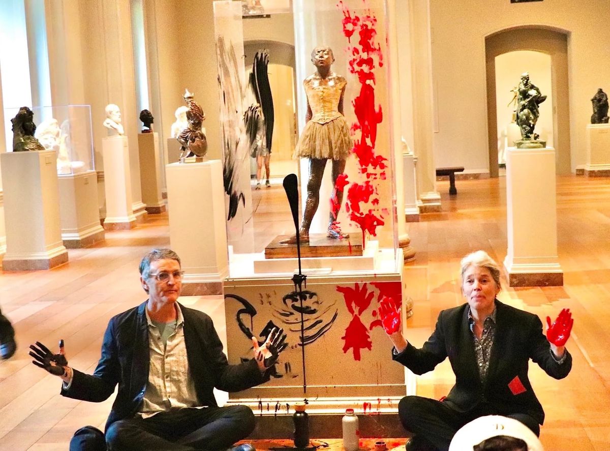 Activist Convicted in Degas Sculpture Action Says He Did It “For My Two Children”
