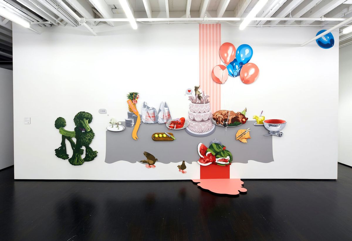 An Artist’s Alluring Paintings About Consumption and Waste