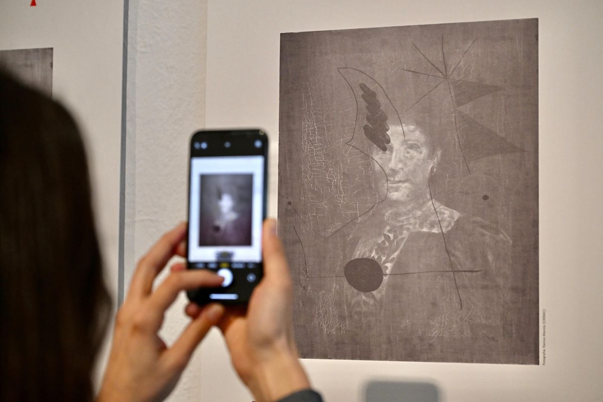 Researchers Discover Joan Miró Painted Over a Portrait of His Mother