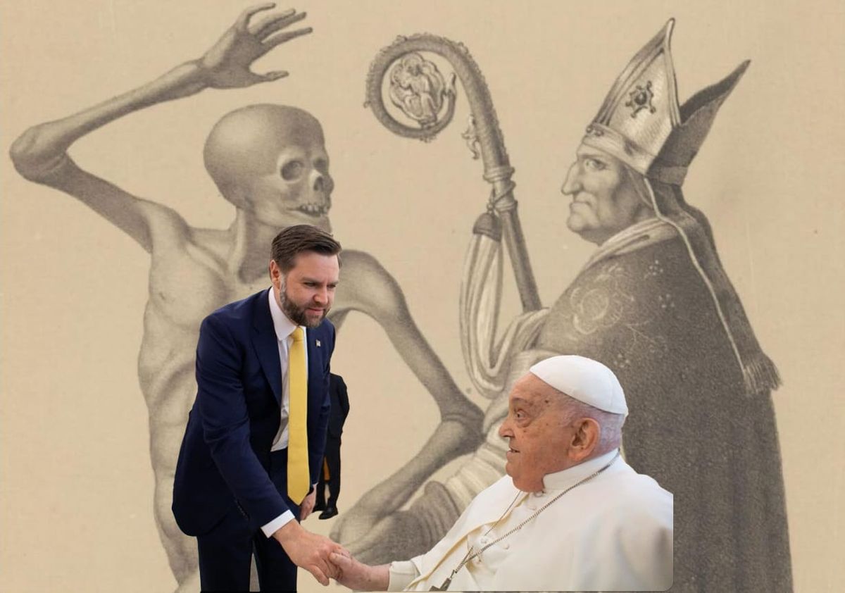 Memes Blame JD Vance for Pope Francis’s Passing