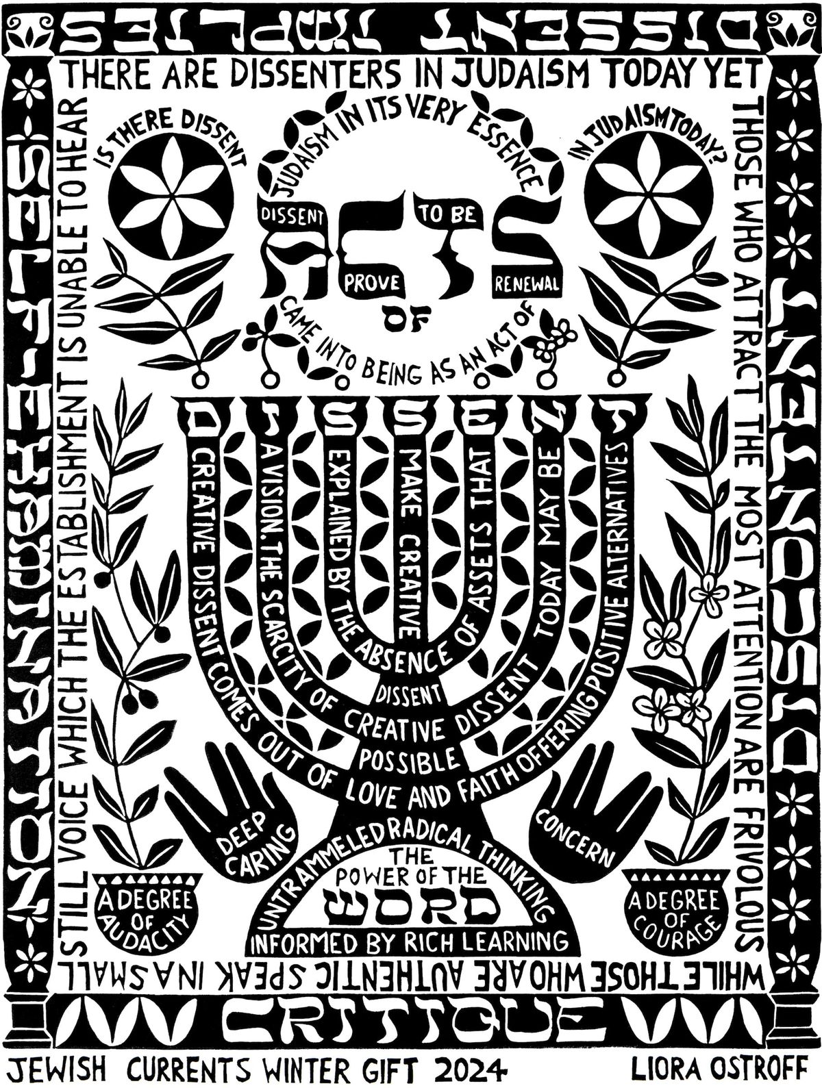 High School Teacher Reprimanded for Showing Jewish Dissent Poster