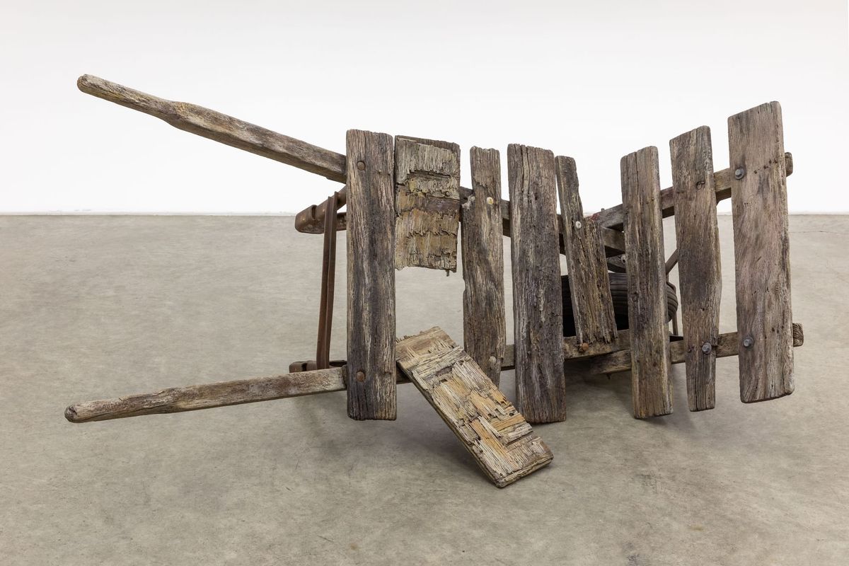 Tony Tasset Exposes the World’s Frayed Canvas