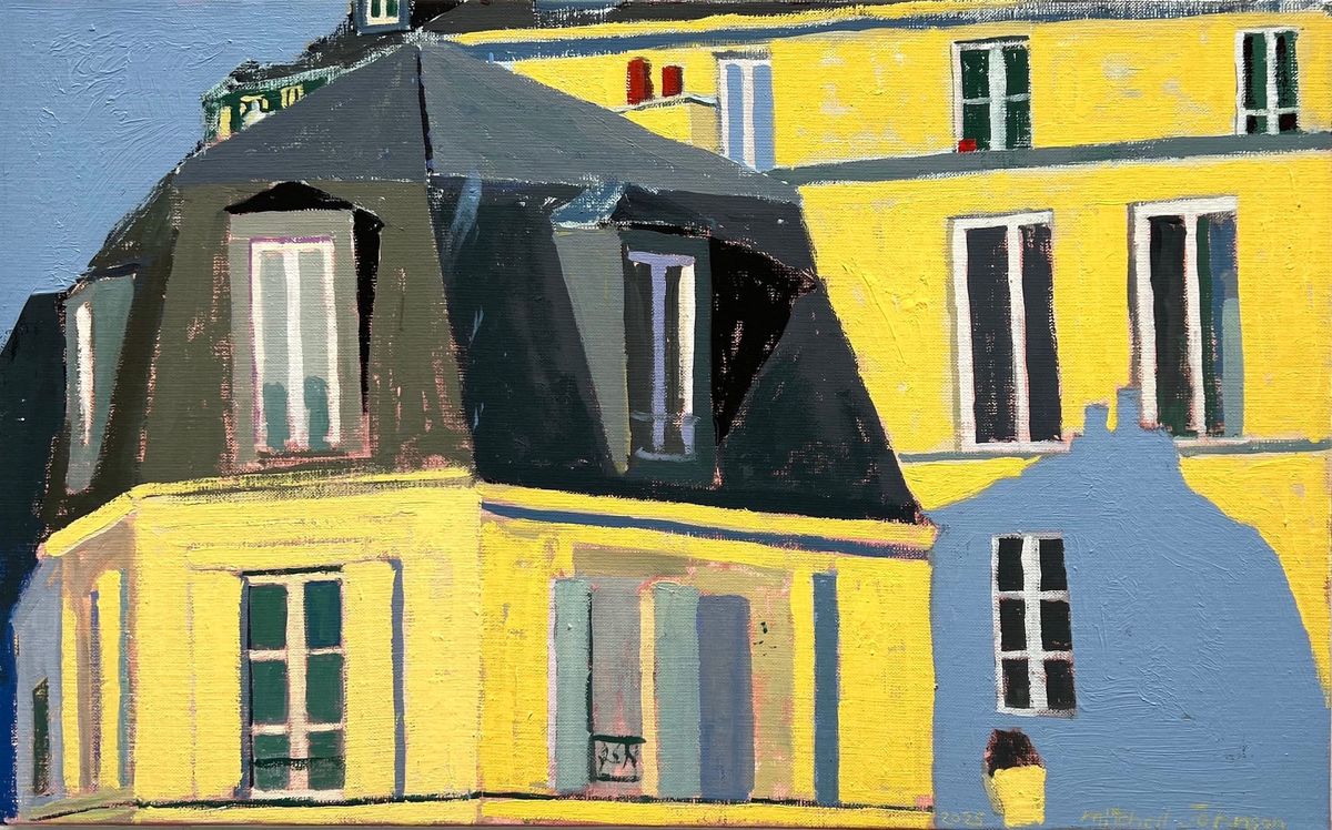 Mitchell Johnson Exhibits New Paris Paintings